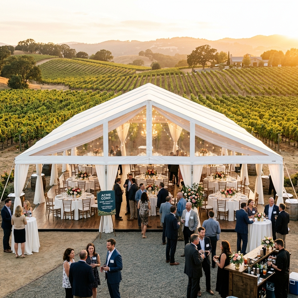Corporate retreat outdoor venue